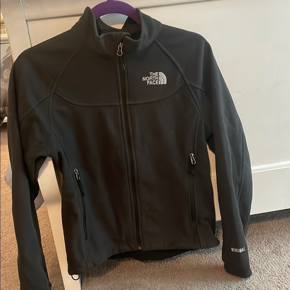The North Face Black WindWall Softshell
